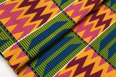 Kente Stoffe